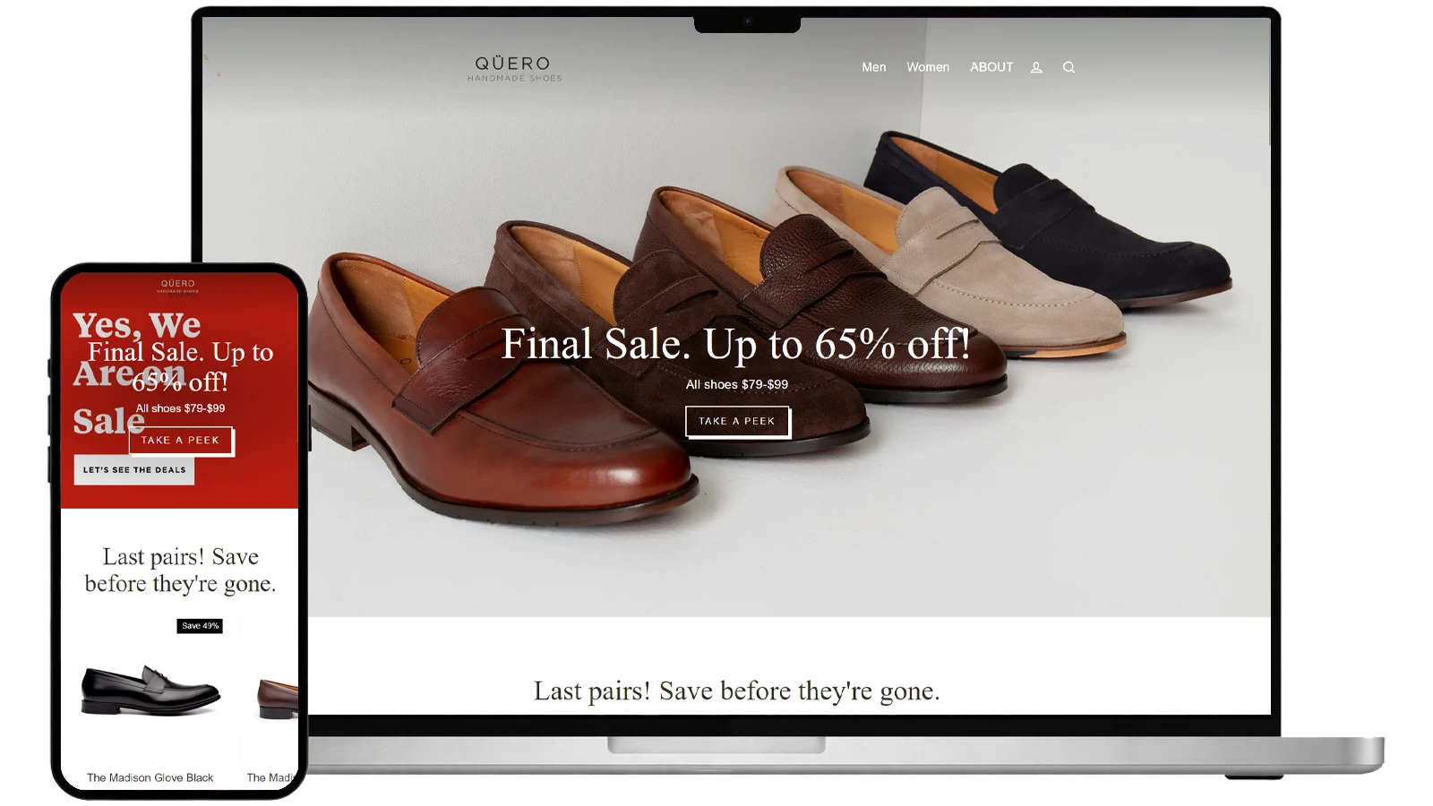 Querohms - Footwear Shopify Store