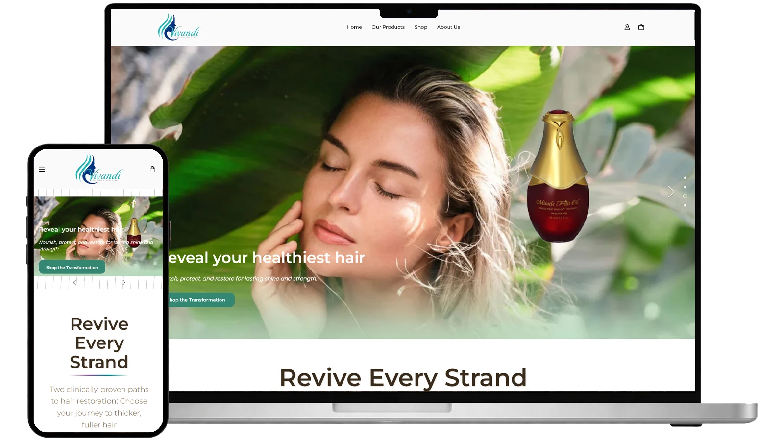 Vivandi - Luxury Cosmetics Magento Store