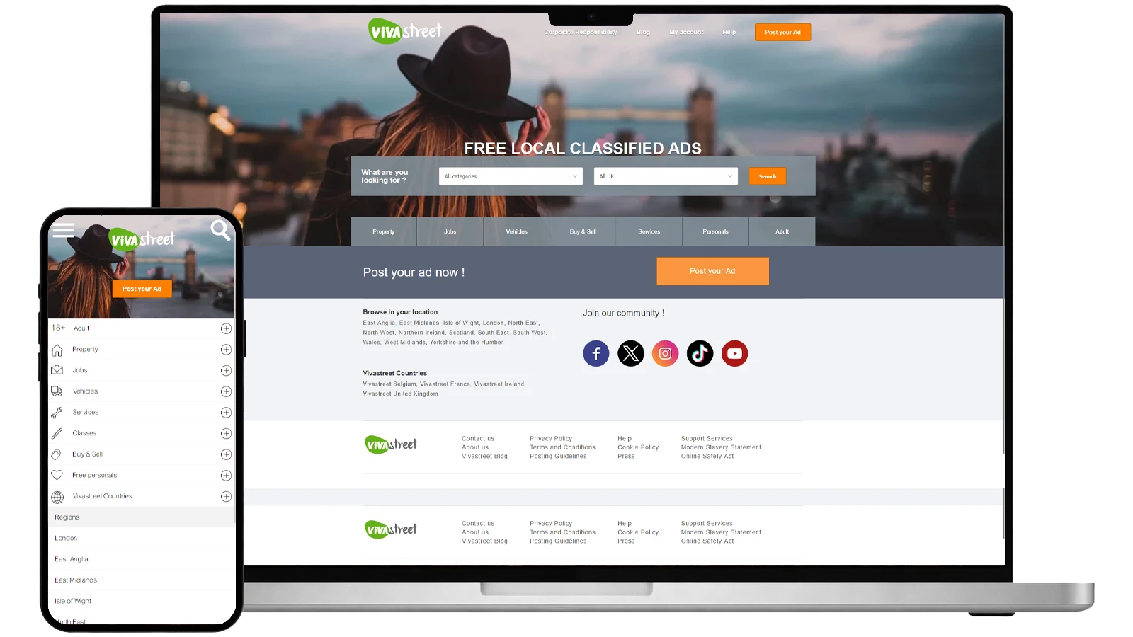 Vivastreet - Classified Ads Platform
